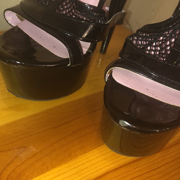 Elle platform heels size 7 - Picture 5 of 5